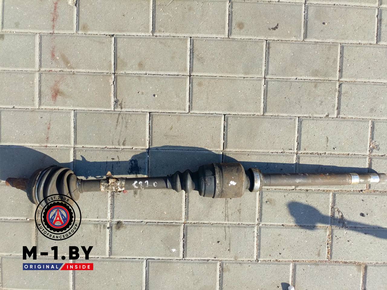 полуось передняя правая (приводной вал, ШРУС) Citroen C8 1 поколение (2002 - 2008), 2.0 л., дизель - фото №1