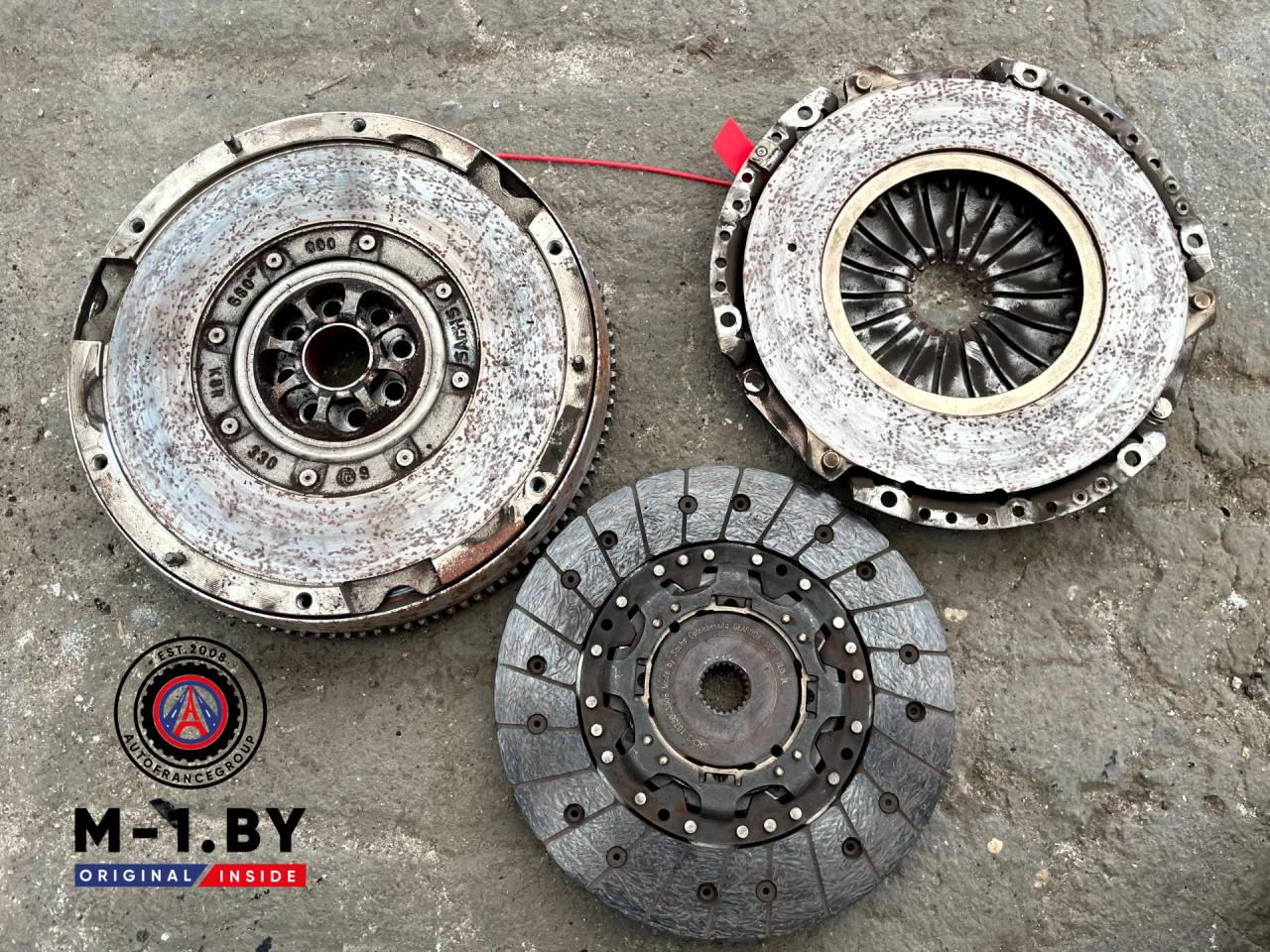 комплект сцепления Ford Mondeo 4 поколение (2007 - 2010), 1.8 л., дизель - фото №1