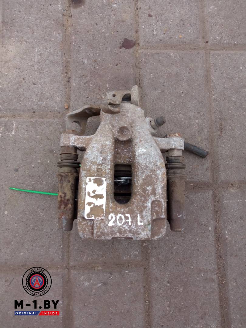 суппорт задний левый Peugeot 207 1 поколение (2006 - 2009) - фото №1