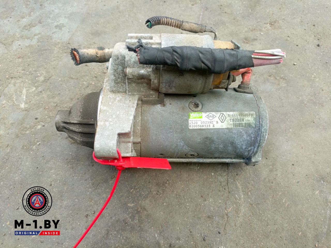 стартер Renault Espace 4 поколение (2002 - 2006), 2.0 л., дизель, 8200568535E - фото №1