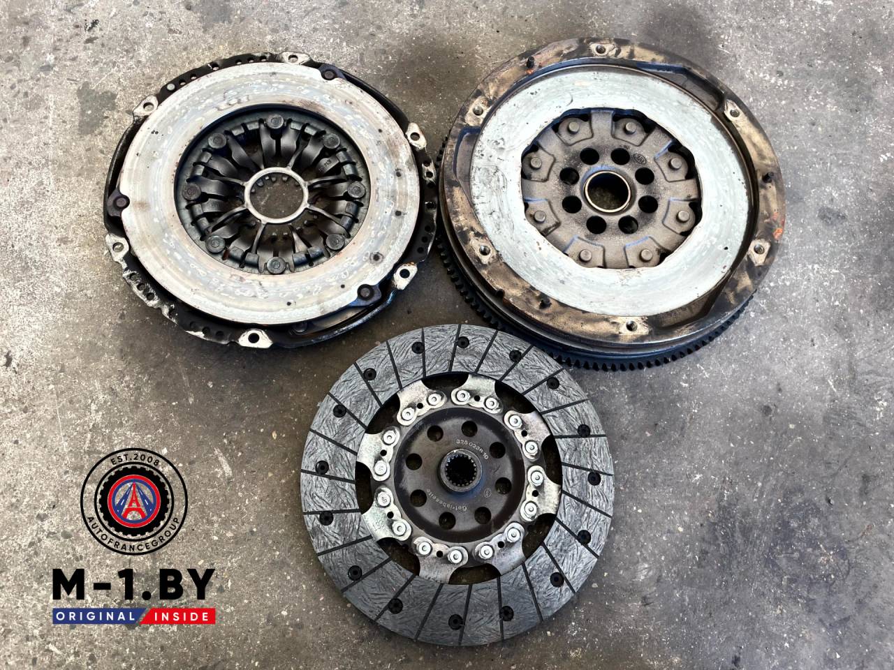 комплект сцепления Nissan Qashqai 1 поколение (2006 - 2010), 2.0 л., дизель, M9R760 - фото №1