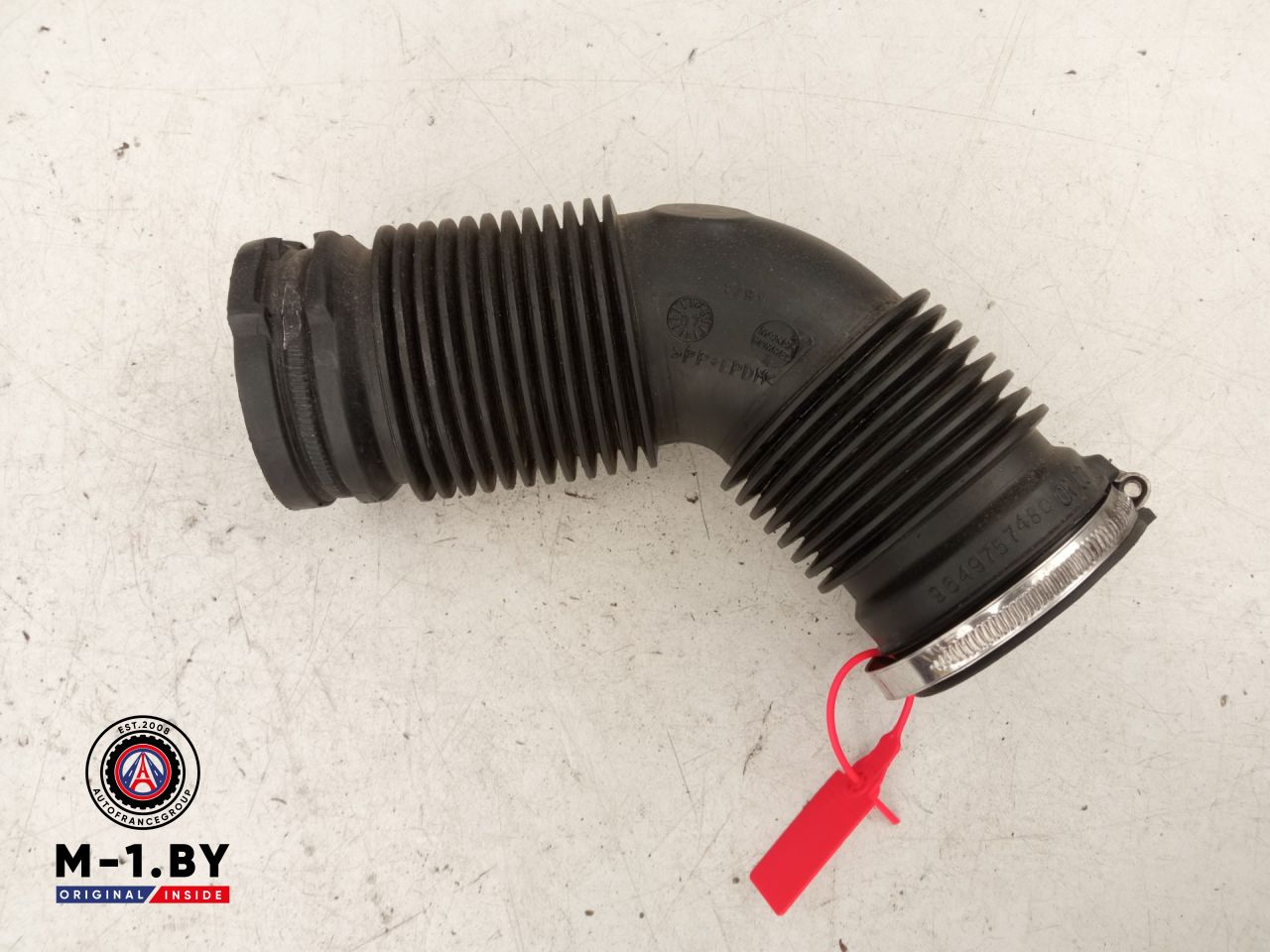 патрубок воздушного фильтра Peugeot 307 1 поколение (2001 - 2005), 9649757480 - фото №1