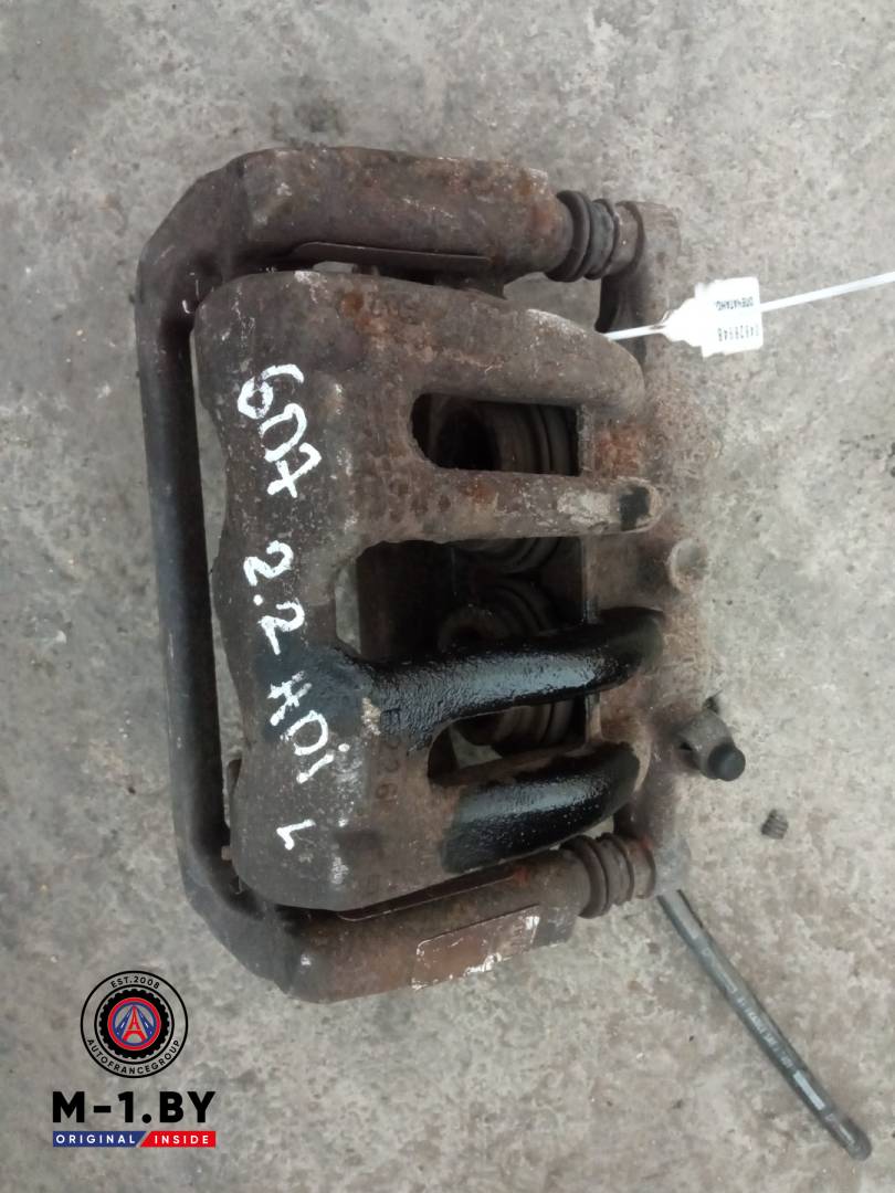 суппорт передний левый Peugeot 607 1 поколение (2000 - 2004), 2.2 л., дизель - фото №1