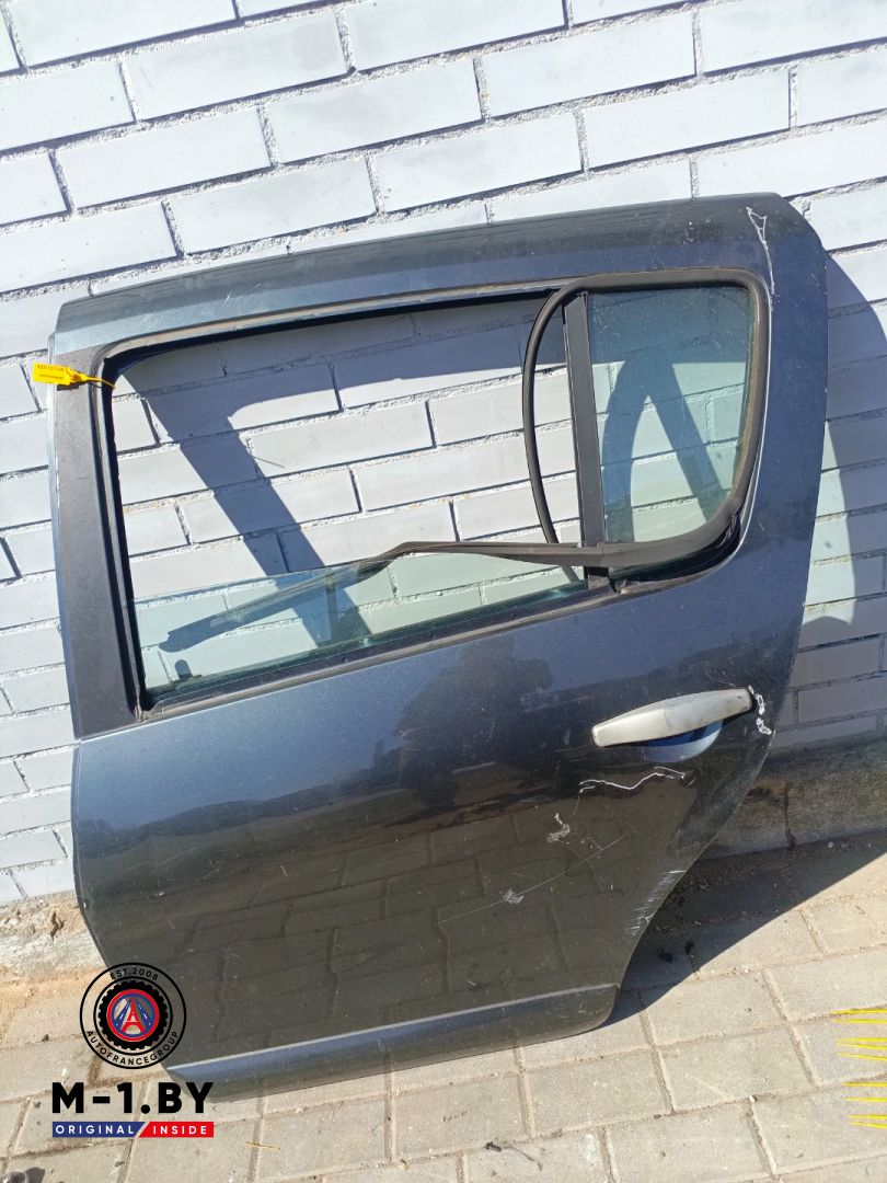 дверь задняя левая Renault Sandero 1 поколение (2009 - 2014) - фото №1