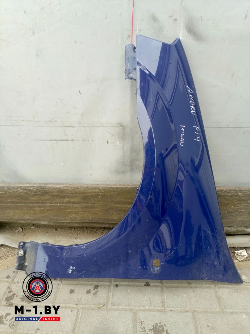 крыло переднее левое Renault Logan 1 поколение (2004 - 2009), универсал - фото №1