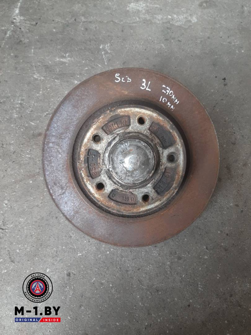 диск тормозной задний Renault Scenic 3 поколение (2009 - 2012) - фото №1