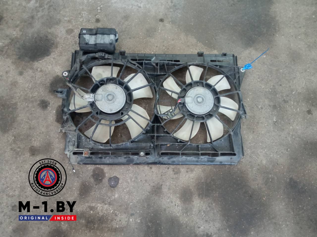 вентилятор радиатора Toyota Corolla Verso 1 поколение (2001 - 2004), D74227502520 - фото №1