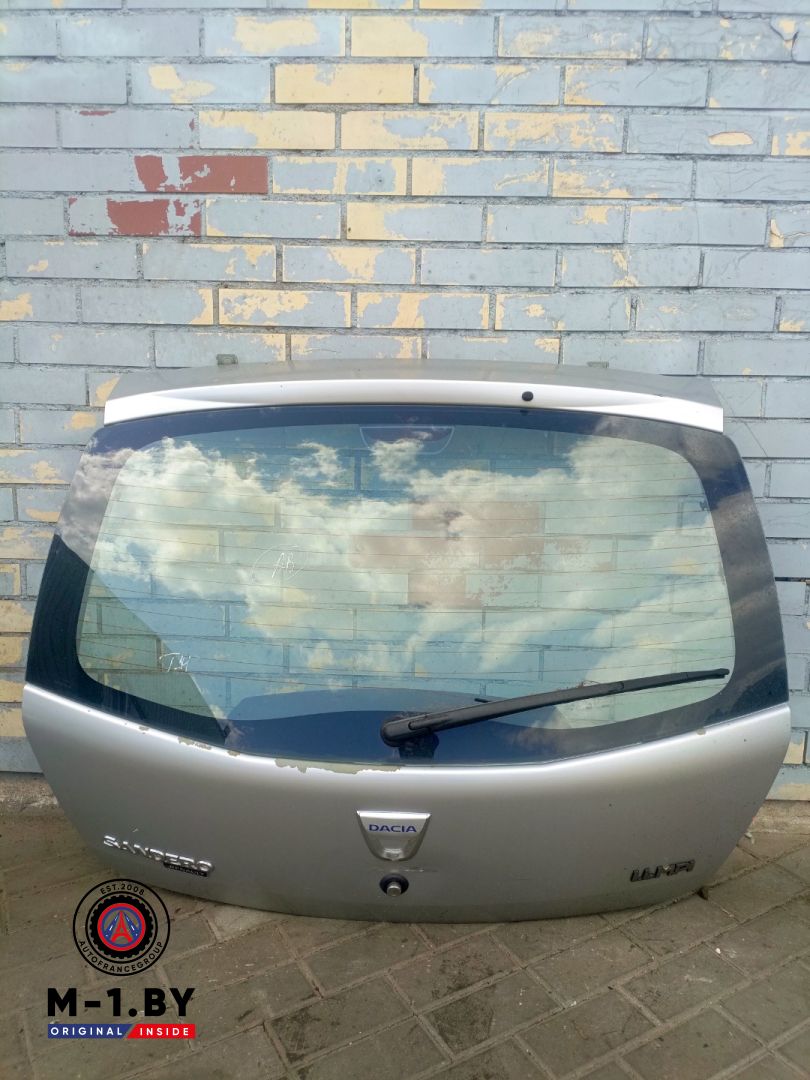 крышка багажника (дверь 3-5) Renault Sandero 1 поколение (2009 - 2014), 1.4 л., бензин - фото №1
