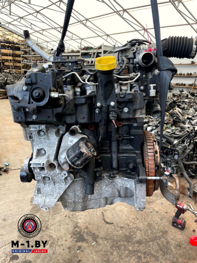 двигатель Renault Clio 4 поколение (2012 - 2016), 1.5 л., дизель, K9K608 - фото №1