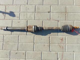 полуось передняя правая (приводной вал, ШРУС) Renault Megane 2 поколение (2002 - 2006), 1.9 л., дизель, 8200198015