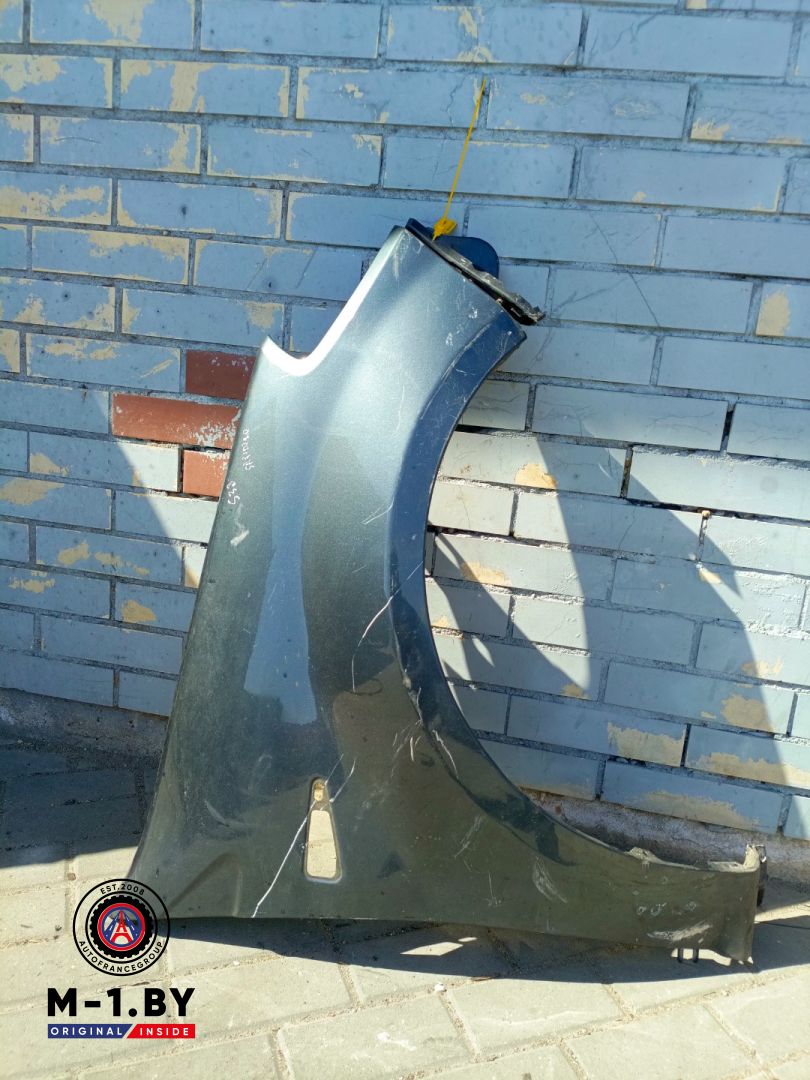 крыло переднее правое Renault Sandero 1 поколение (2009 - 2014) - фото №1