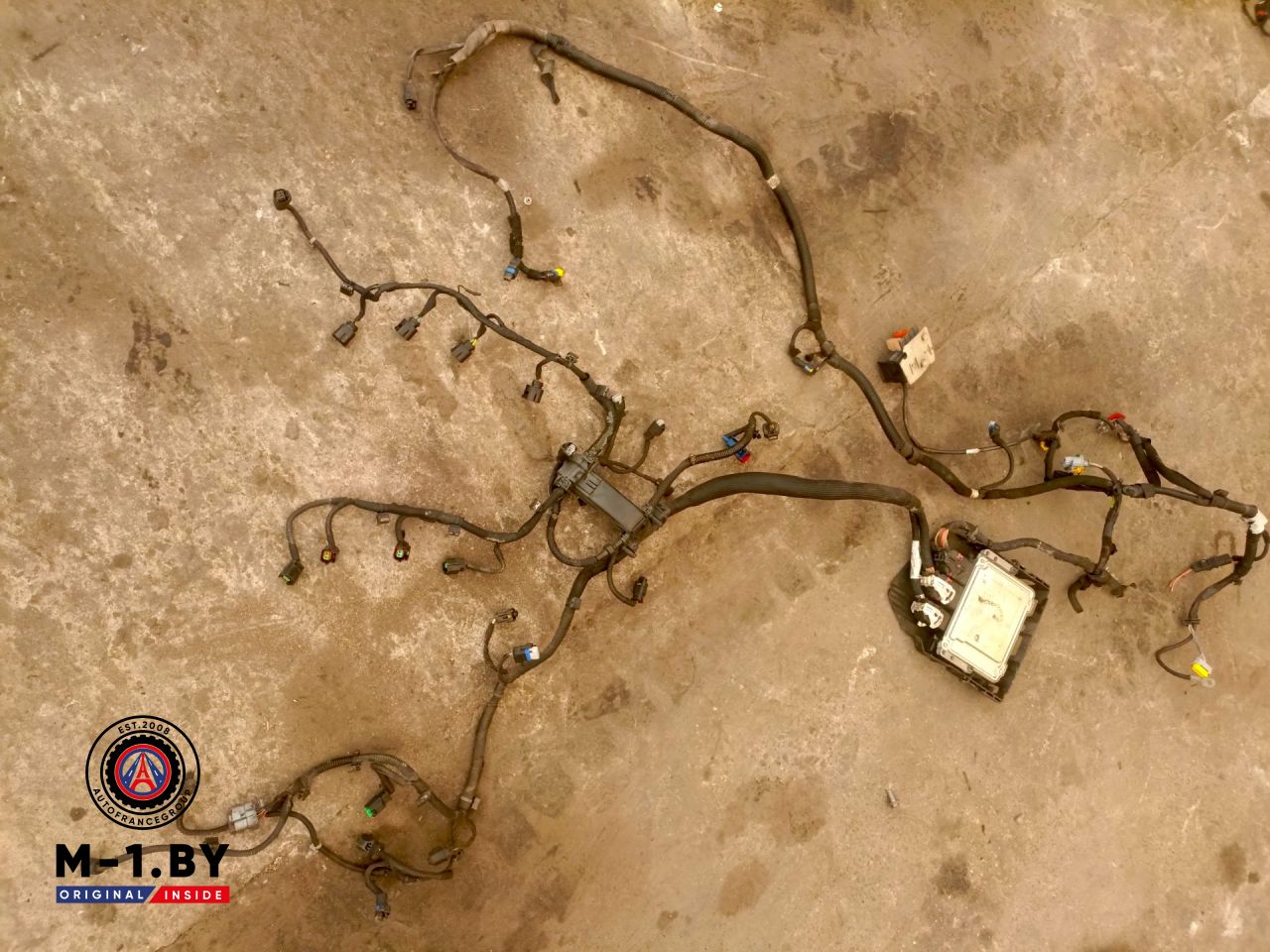 проводка двигателя Peugeot 207 1 поколение (2006 - 2009), 1.6 л., бензин, 9666235880, 0261201863 - фото №1