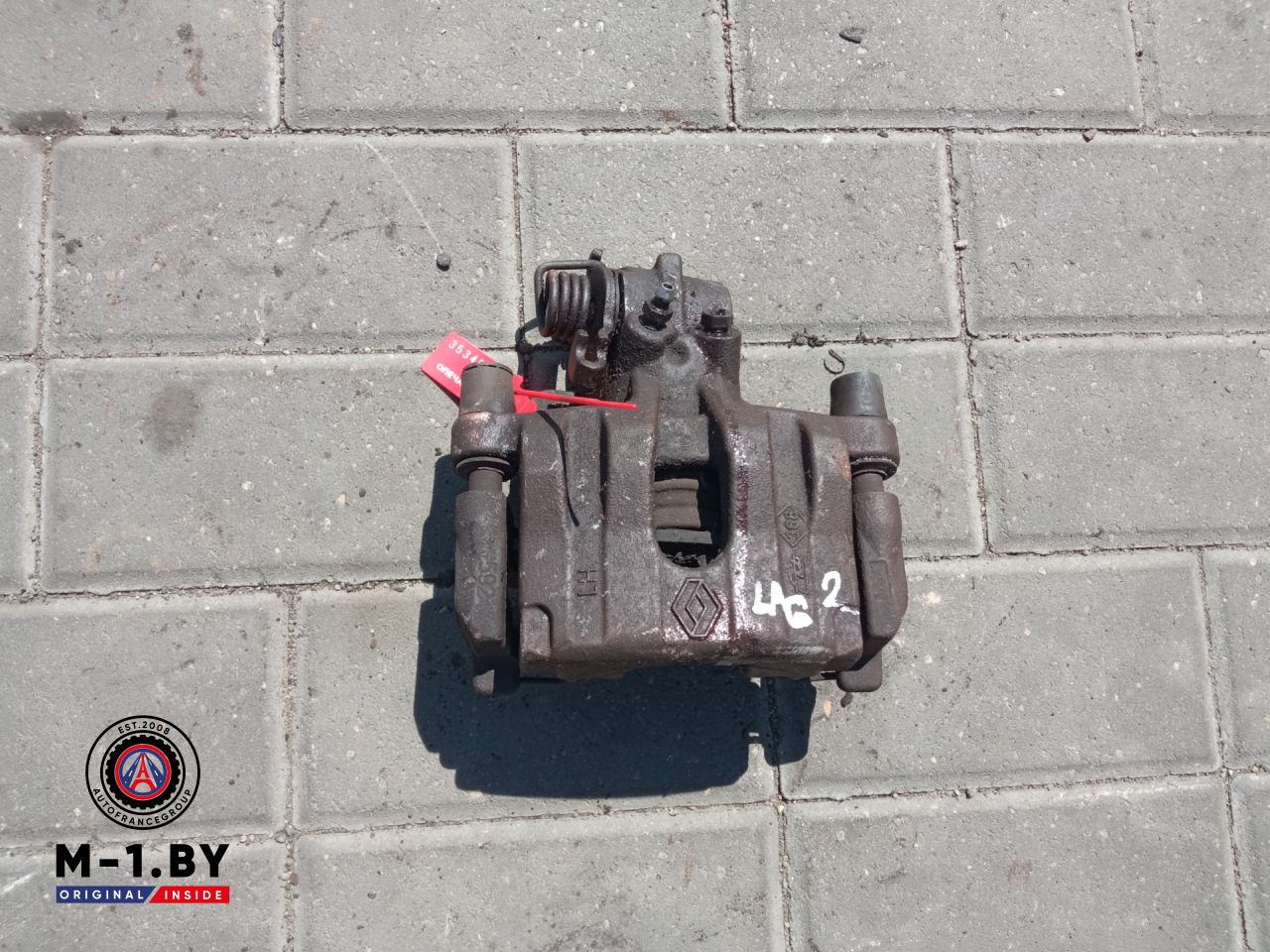 суппорт задний левый Renault Laguna 2 поколение (2001 - 2005) - фото №1