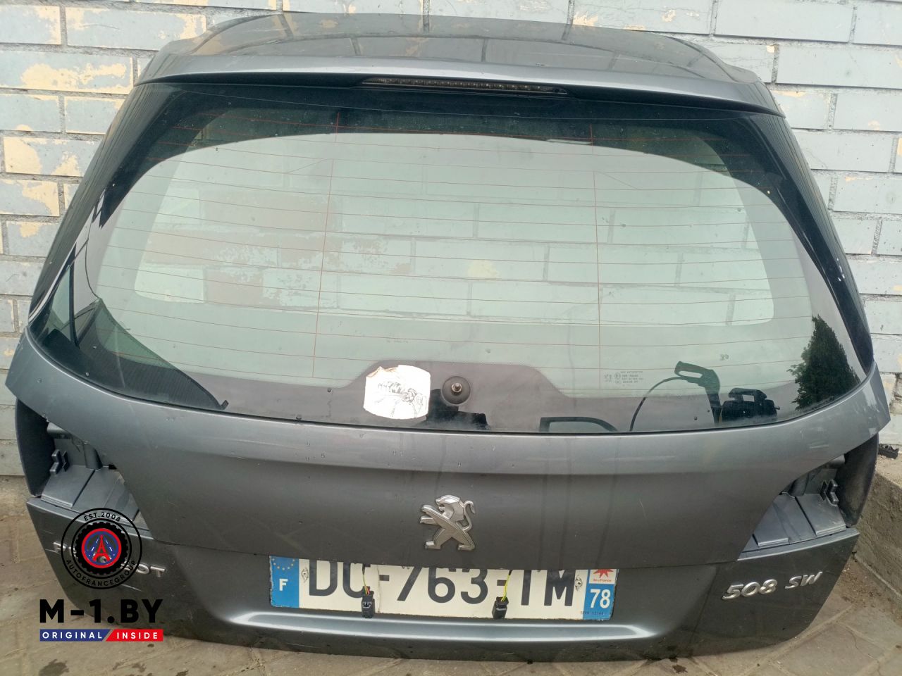 крышка багажника (дверь 3-5) Peugeot 508 1 поколение (2010 - 2014) - фото №1