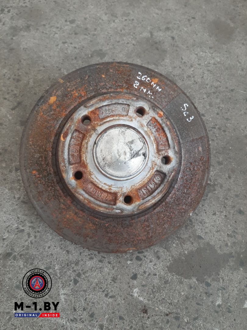 диск тормозной задний Renault Scenic 3 поколение (2009 - 2012) - фото №1