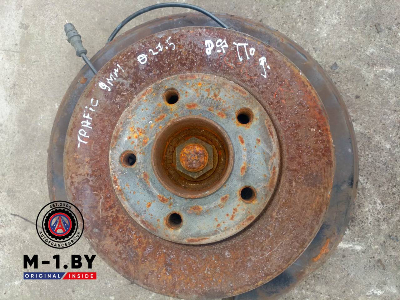 диск тормозной задний Renault Trafic 2 поколение (2001 - 2006) - фото №1