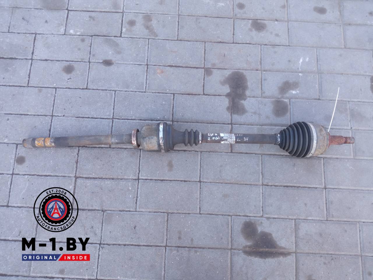 полуось передняя правая (приводной вал, ШРУС) Renault Espace 4 поколение (2002 - 2006), 2.0 л., дизель - фото №1