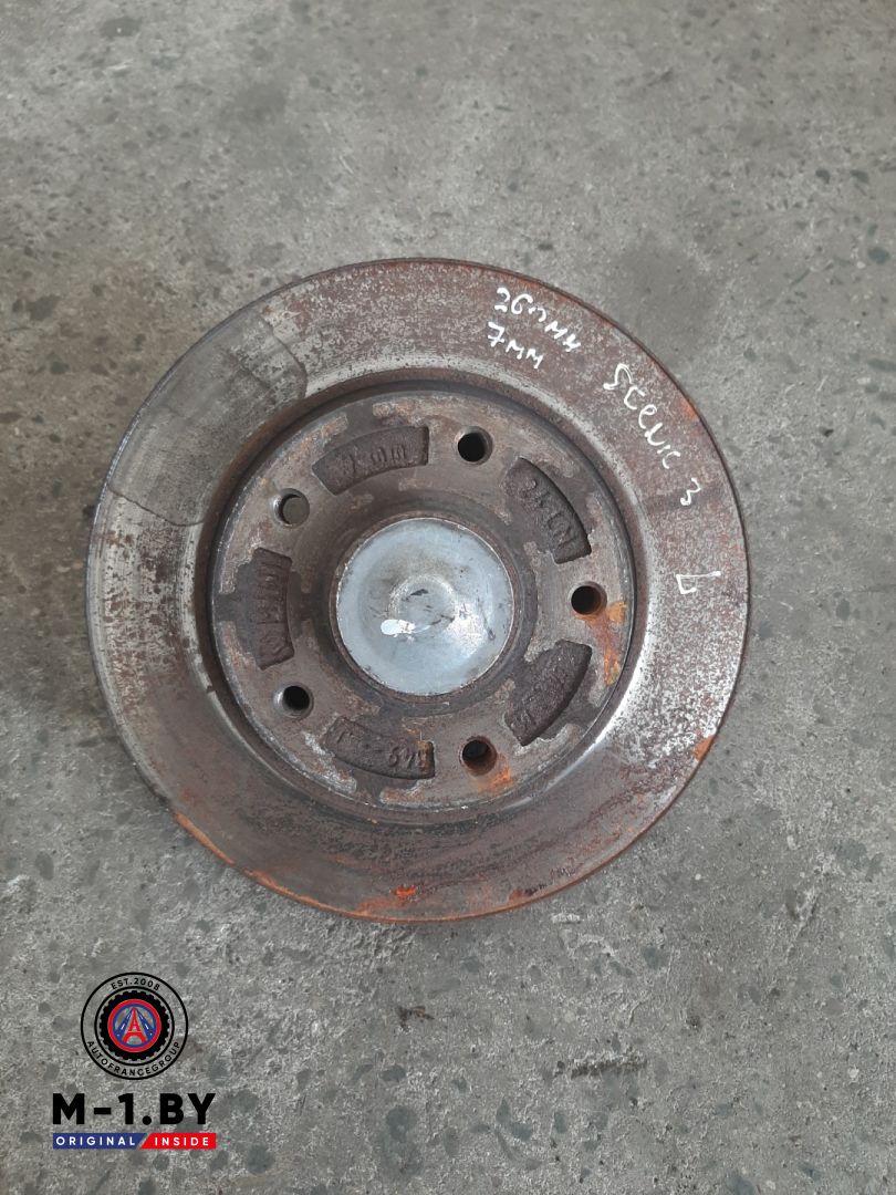 диск тормозной задний Renault Scenic 3 поколение (2009 - 2012) - фото №1