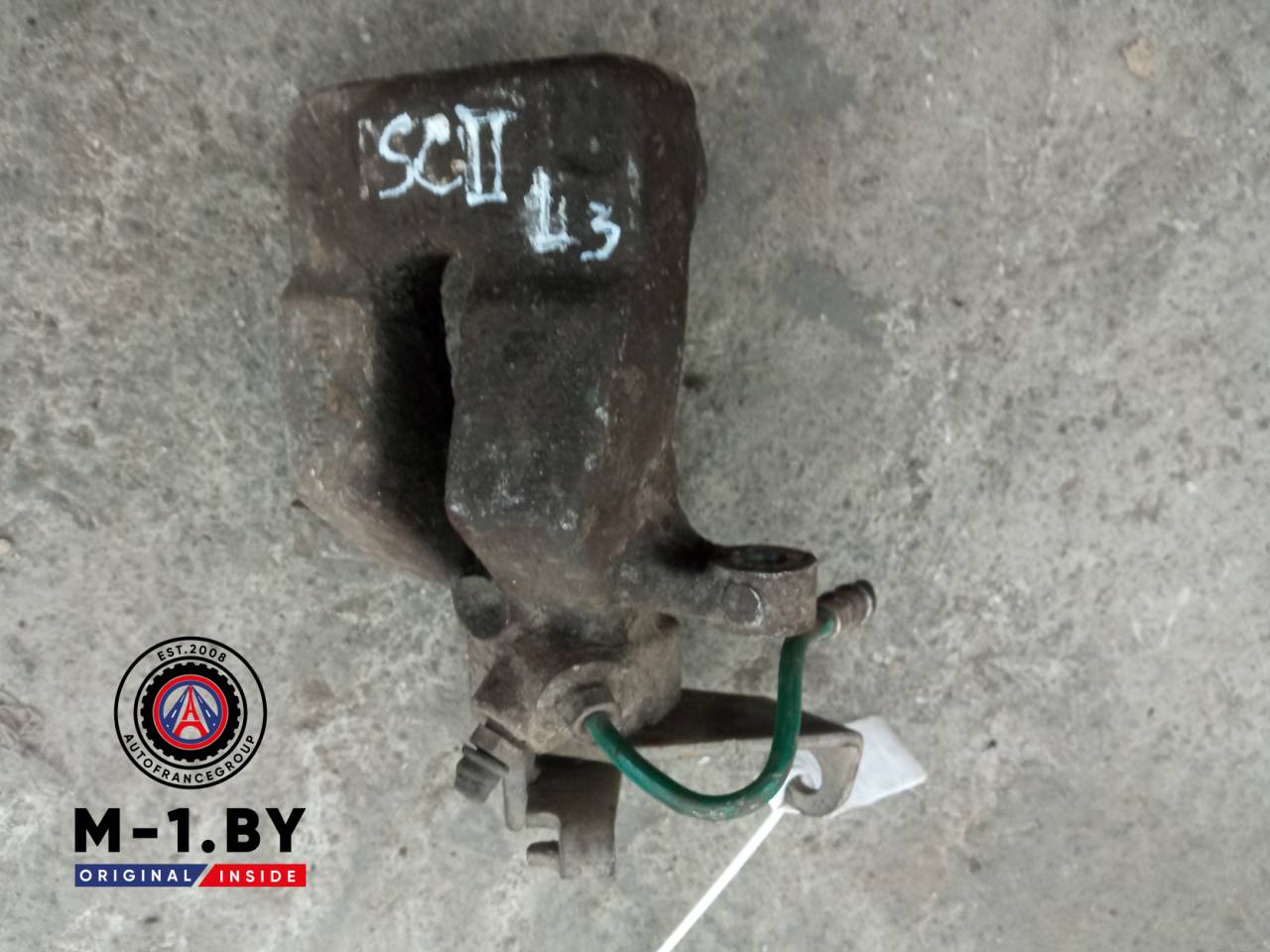 суппорт задний левый Renault Scenic 2 поколение (2003 - 2006) - фото №1