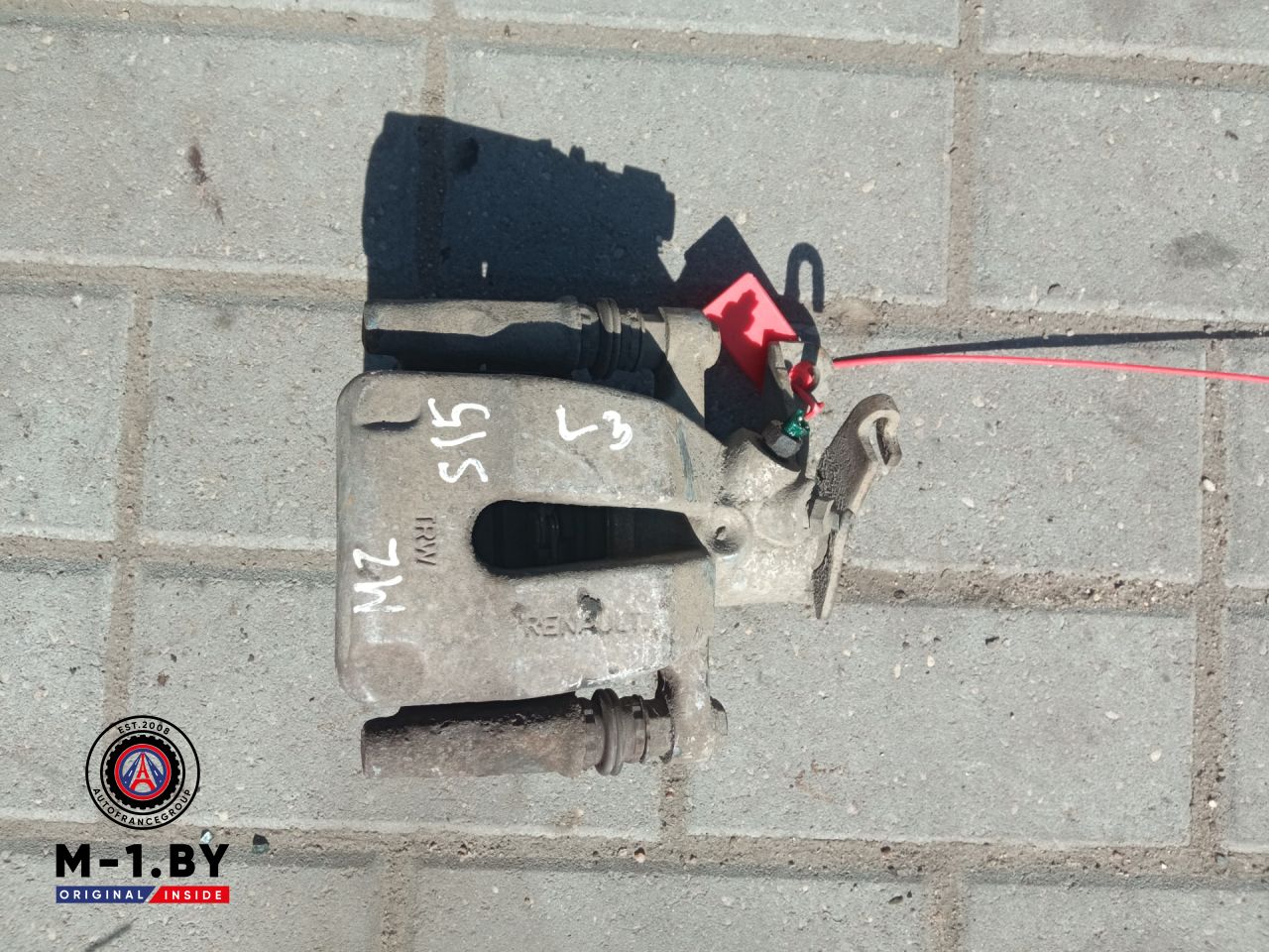 суппорт задний левый Renault Megane 2 поколение (2002 - 2006) - фото №1