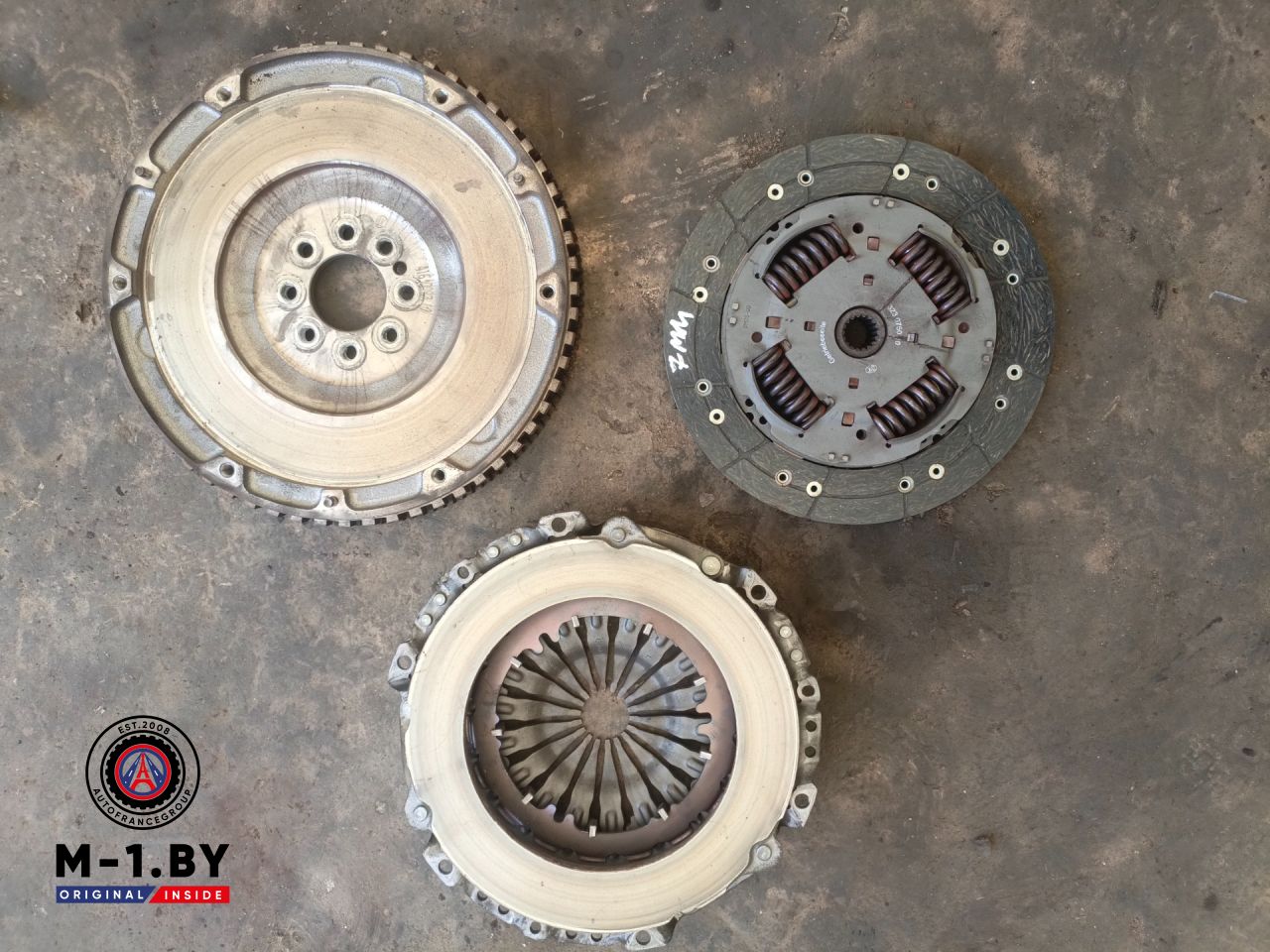 комплект сцепления Peugeot 307 1 поколение (2001 - 2005), 2.0 л., дизель - фото №1
