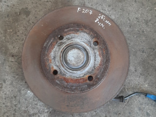 диск тормозной задний Peugeot 207 1 поколение (2006 - 2009)