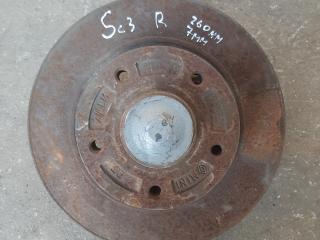 диск тормозной задний Renault Scenic 3 поколение (2009 - 2012)