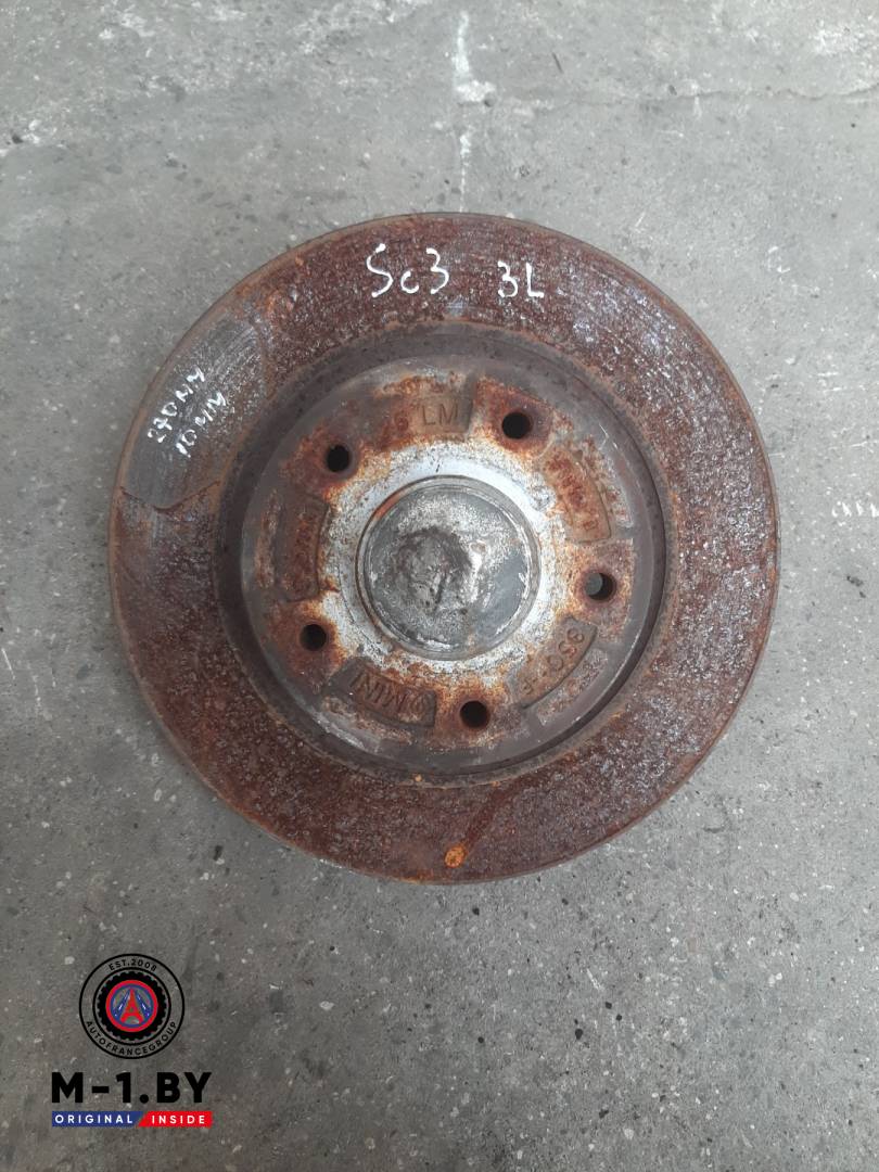 диск тормозной задний Renault Scenic 3 поколение (2009 - 2012) - фото №1