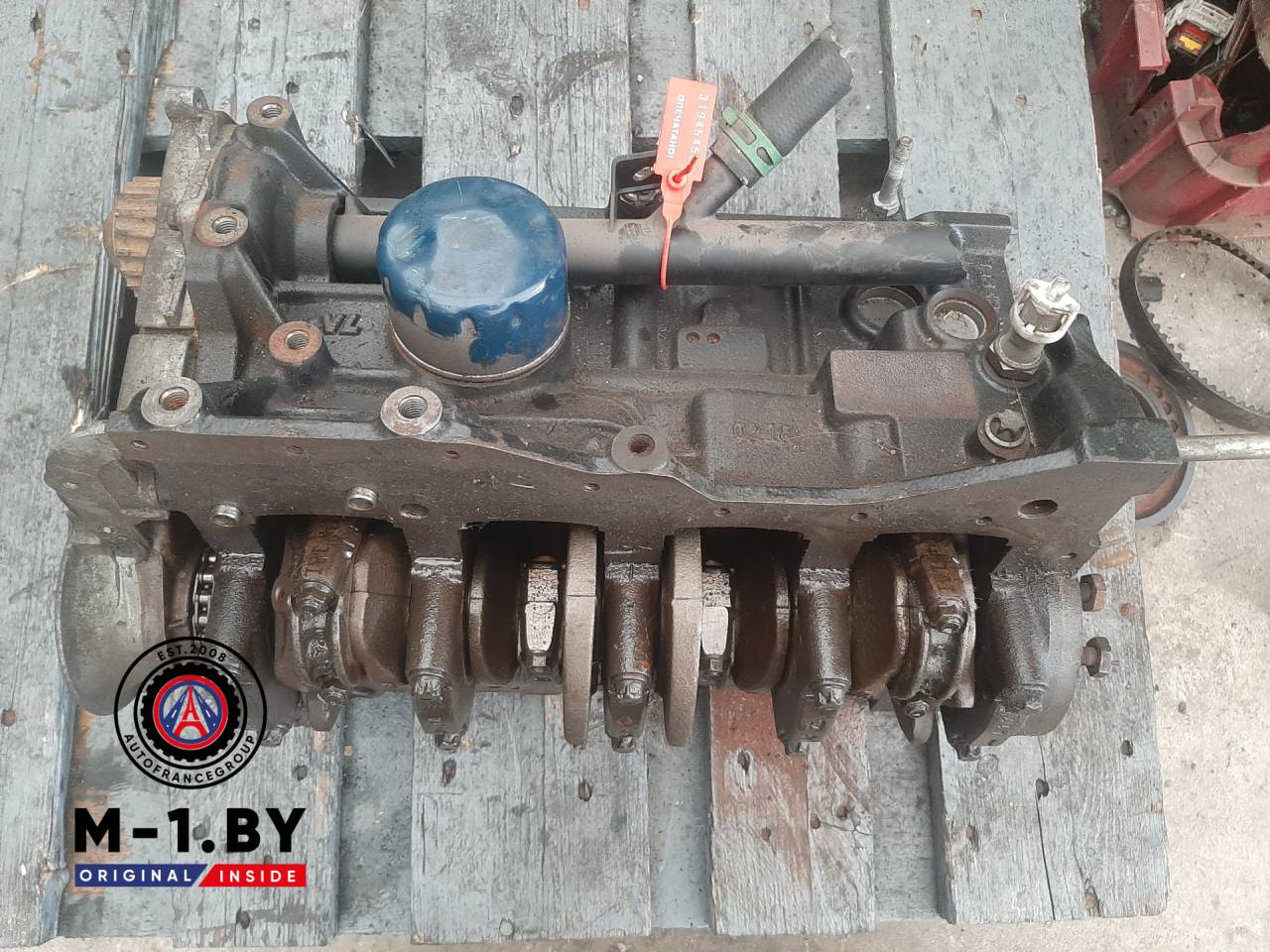 шатун Renault Scenic 2 поколение (2003 - 2006), 1.6 л., бензин, K4M760 - фото №1