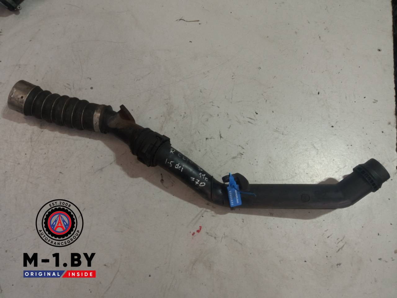 патрубок интеркулера Renault Clio 3 поколение (2005 - 2009), 144602282R - фото №1