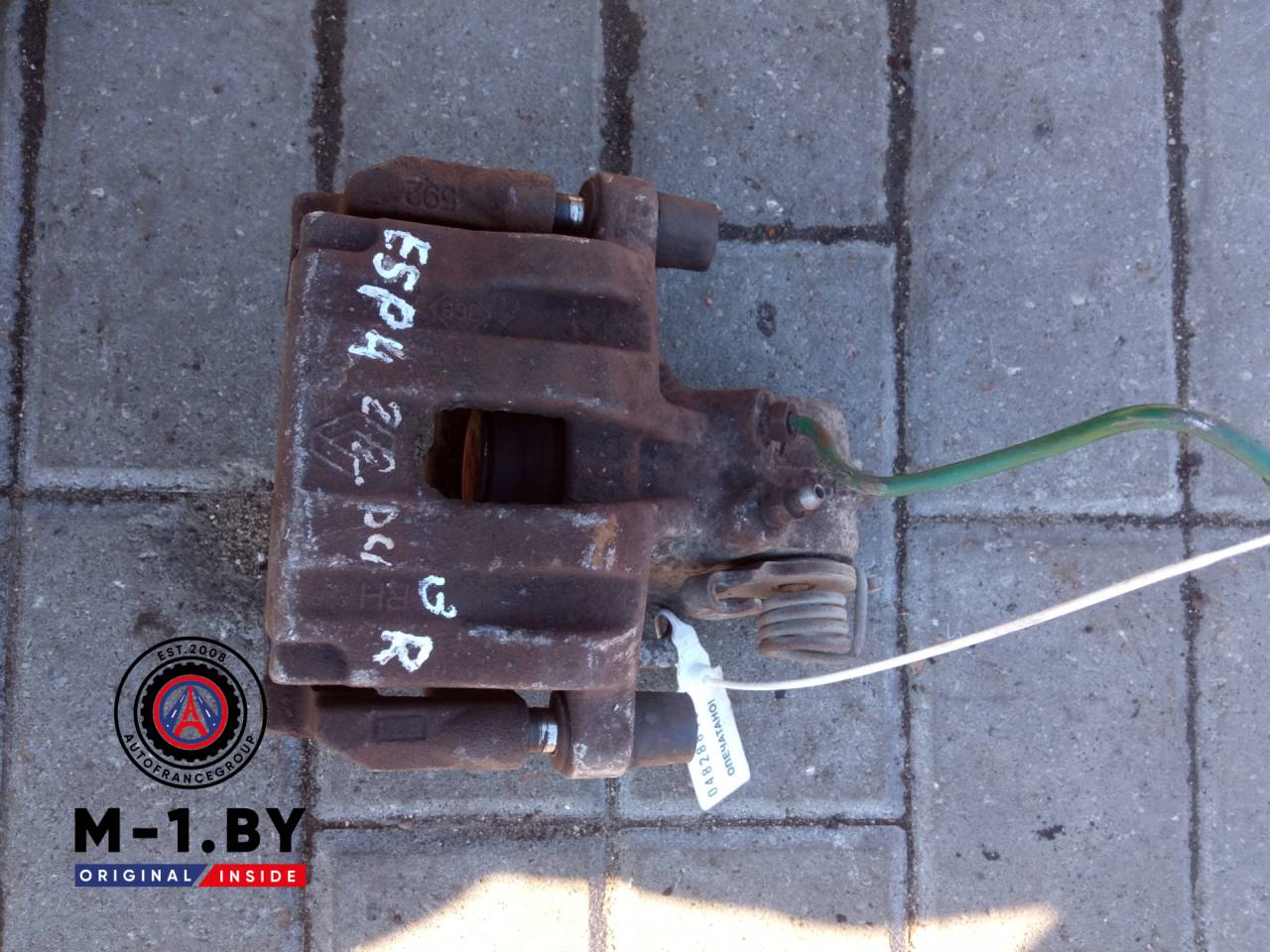 суппорт задний правый Renault Espace 4 поколение (2002 - 2006), 2.2 л., дизель - фото №1