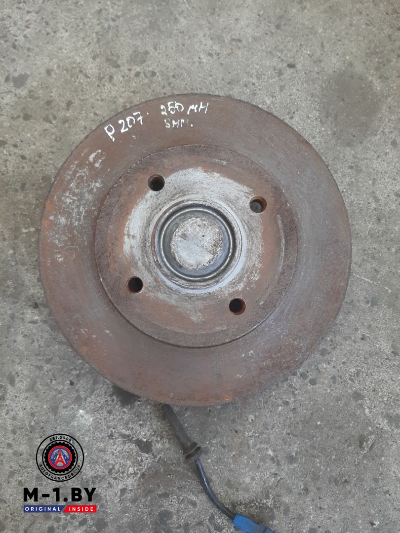 диск тормозной задний Peugeot 207 1 поколение (2006 - 2009) - фото №1