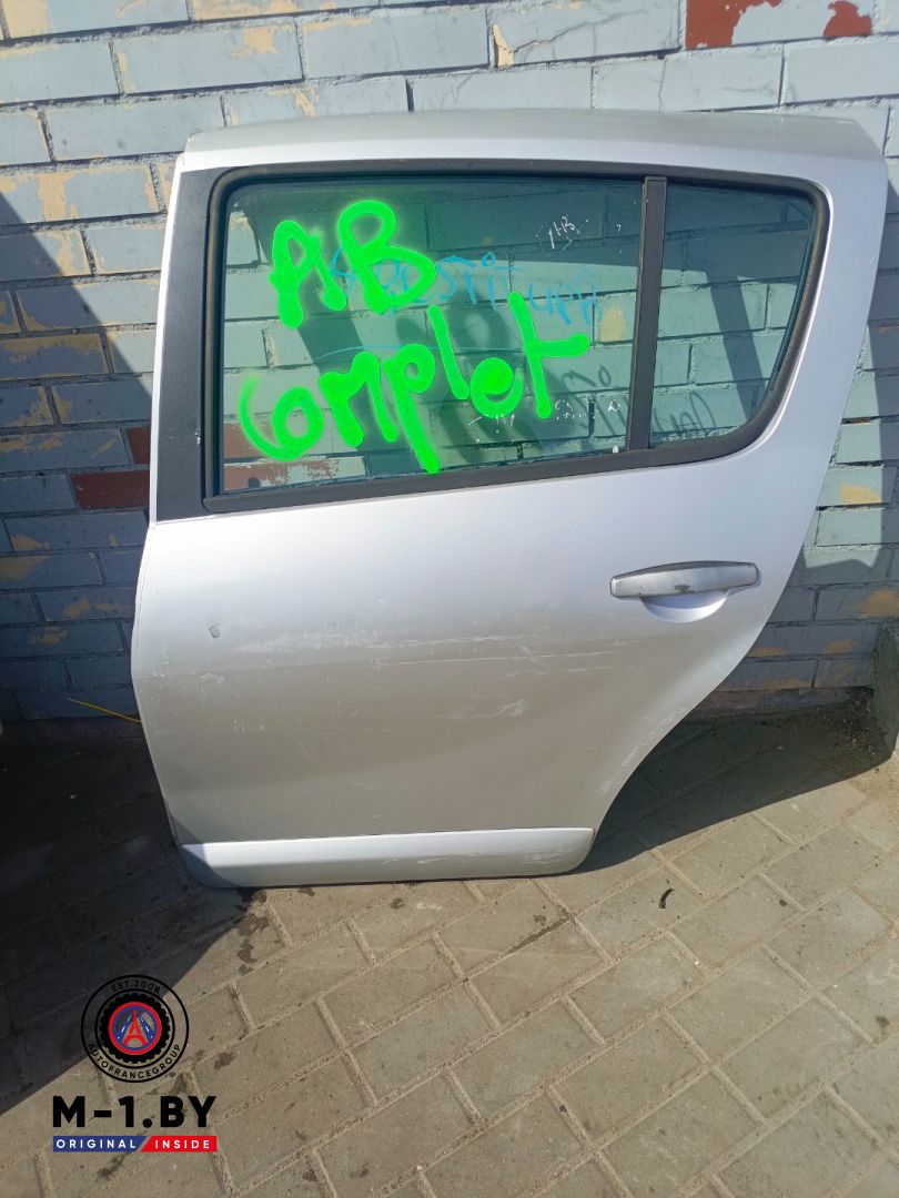 дверь задняя левая Renault Sandero 1 поколение (2009 - 2014) - фото №1