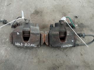 суппорт передний правый Renault Laguna 3 поколение (2007 - 2012), 2.0 л., дизель