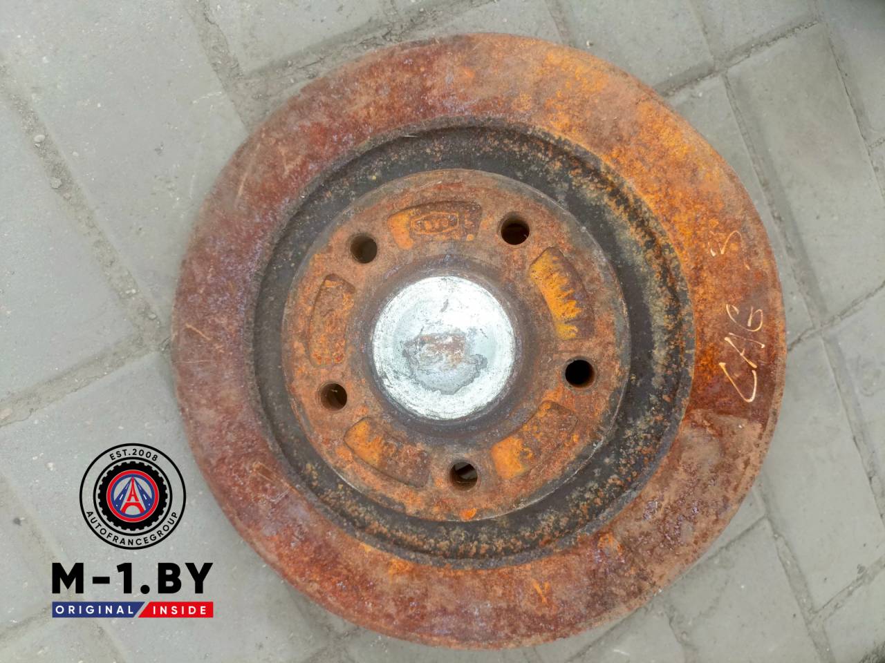 диск тормозной задний Renault Laguna 3 поколение (2007 - 2012) - фото №1