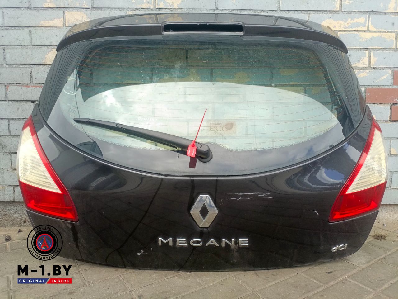 крышка багажника (дверь 3-5) Renault Megane 3 поколение (2008 - 2014), хетчбэк 5 дв. - фото №1