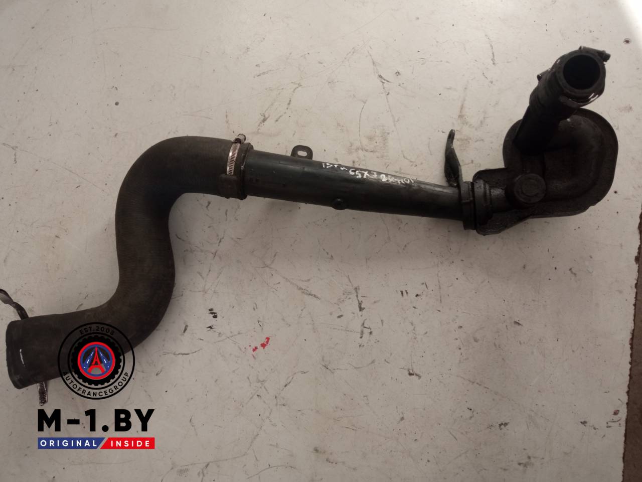 патрубок интеркулера Citroen C5 2 поколение (2008 - 2017), 2.0 л., дизель, 9651164580 - фото №1
