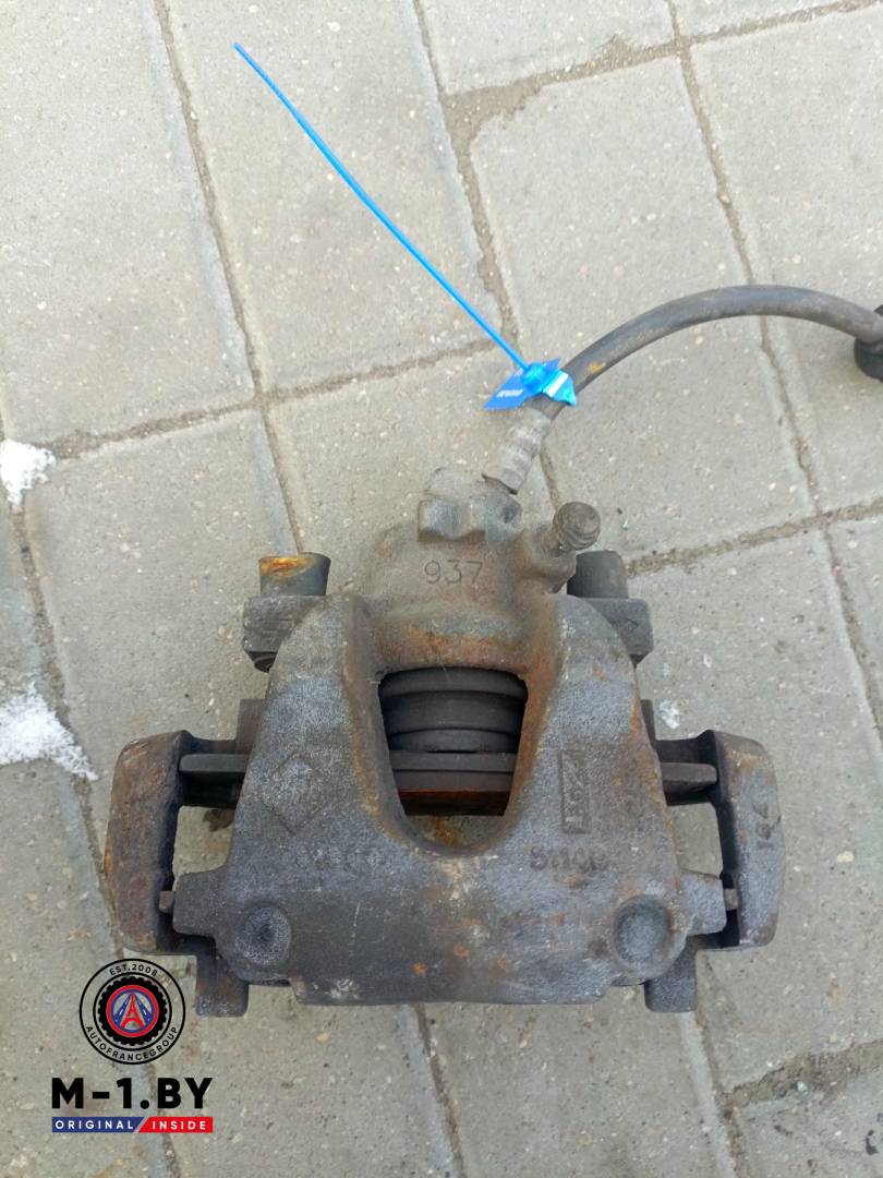 суппорт передний левый Renault Clio 4 поколение 2016 - фото №1