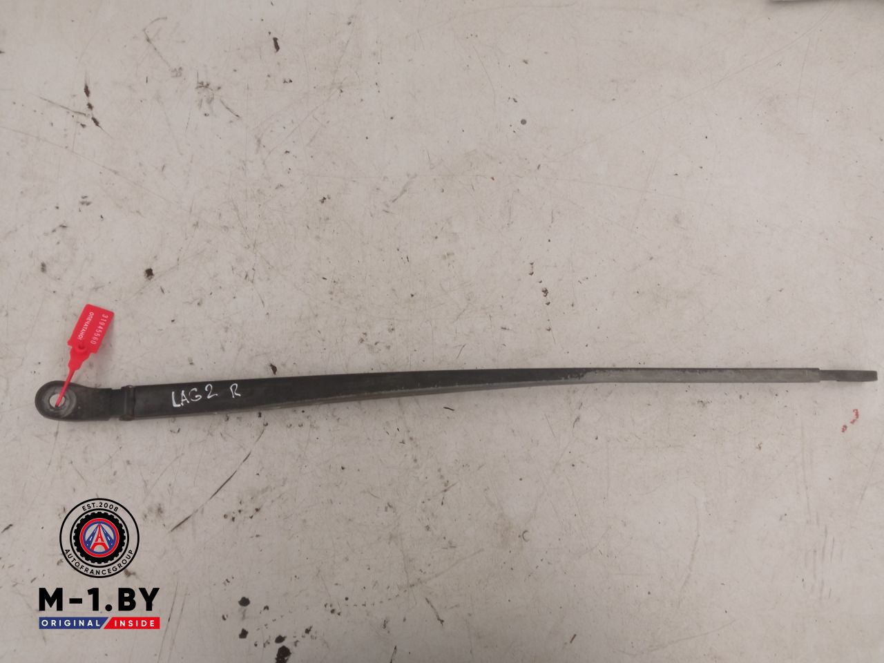 щеткодержатель (поводок стеклоочистителя, дворник) Renault Laguna 2 поколение (2001 - 2005), 80004986 - фото №1