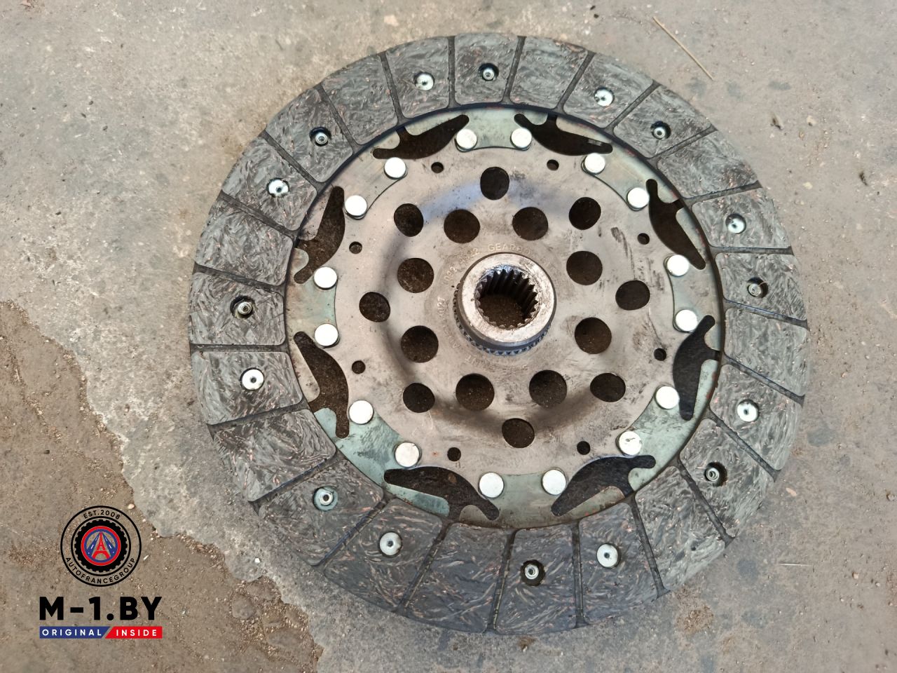 диск сцепления Renault Scenic 2 поколение (2003 - 2006), 1.9 л., дизель - фото №1