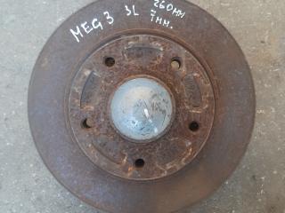 диск тормозной задний Renault Megane 3 поколение (2008 - 2014)