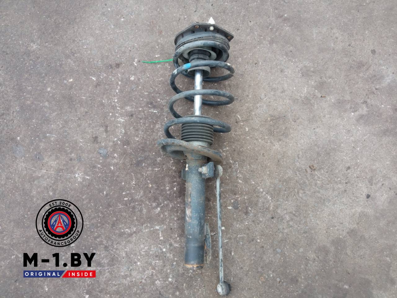 стойка передняя левая Renault Megane 2 поколение (2002 - 2006), 1.5 л., дизель - фото №1