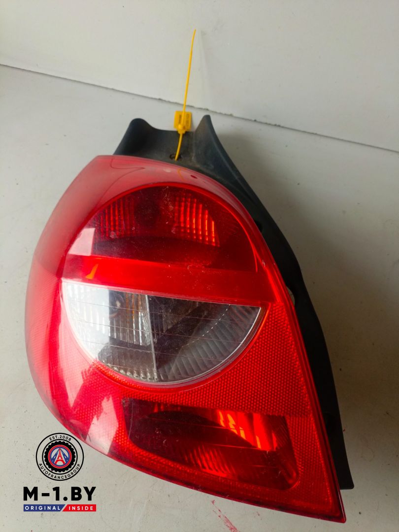 фонарь задний левый Renault Clio 3 поколение (2005 - 2009), хетчбэк 5 дв. - фото №1