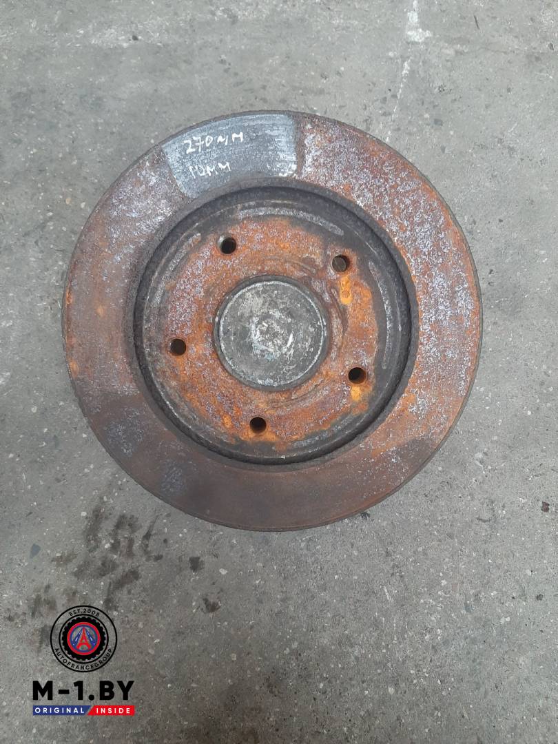 диск тормозной задний Renault Scenic 3 поколение (2009 - 2012) - фото №1