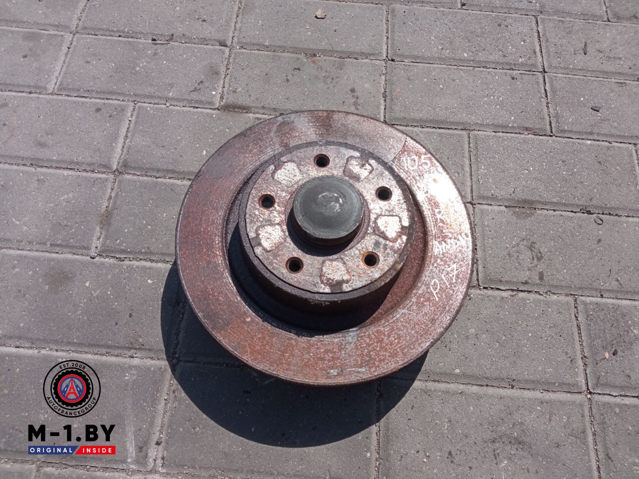 диск тормозной задний Renault Laguna 2 поколение (2001 - 2005) - фото №1