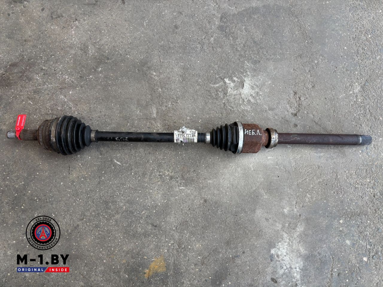 полуось передняя правая (приводной вал, ШРУС) Peugeot 508 2 поколение (2018 - 2025), 1.5 л., дизель - фото №1