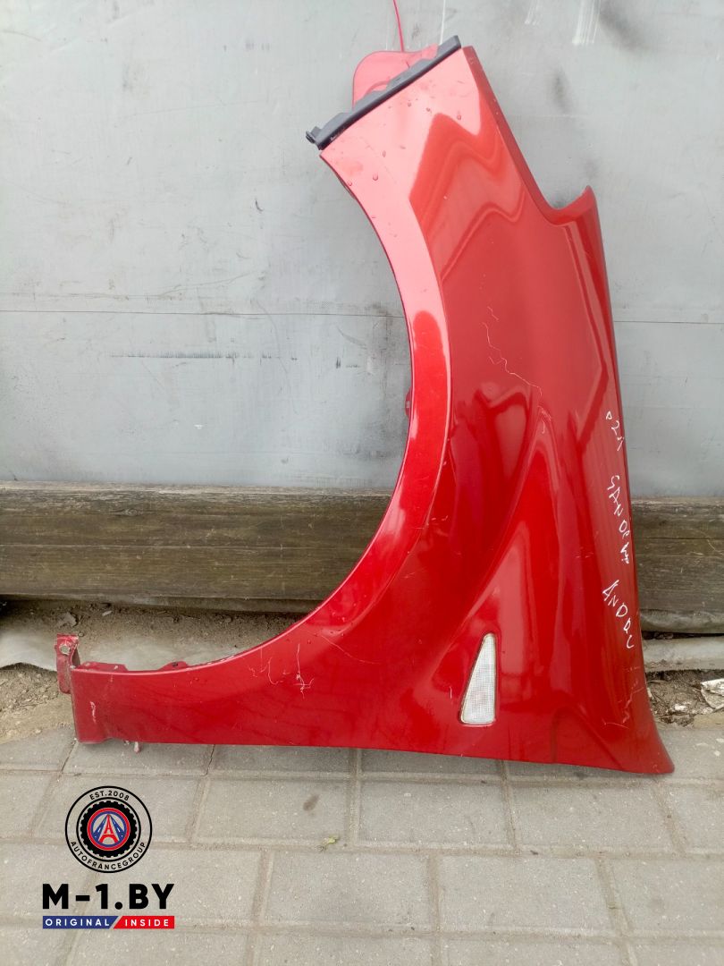 крыло переднее левое Renault Sandero 1 поколение (2009 - 2014) - фото №1