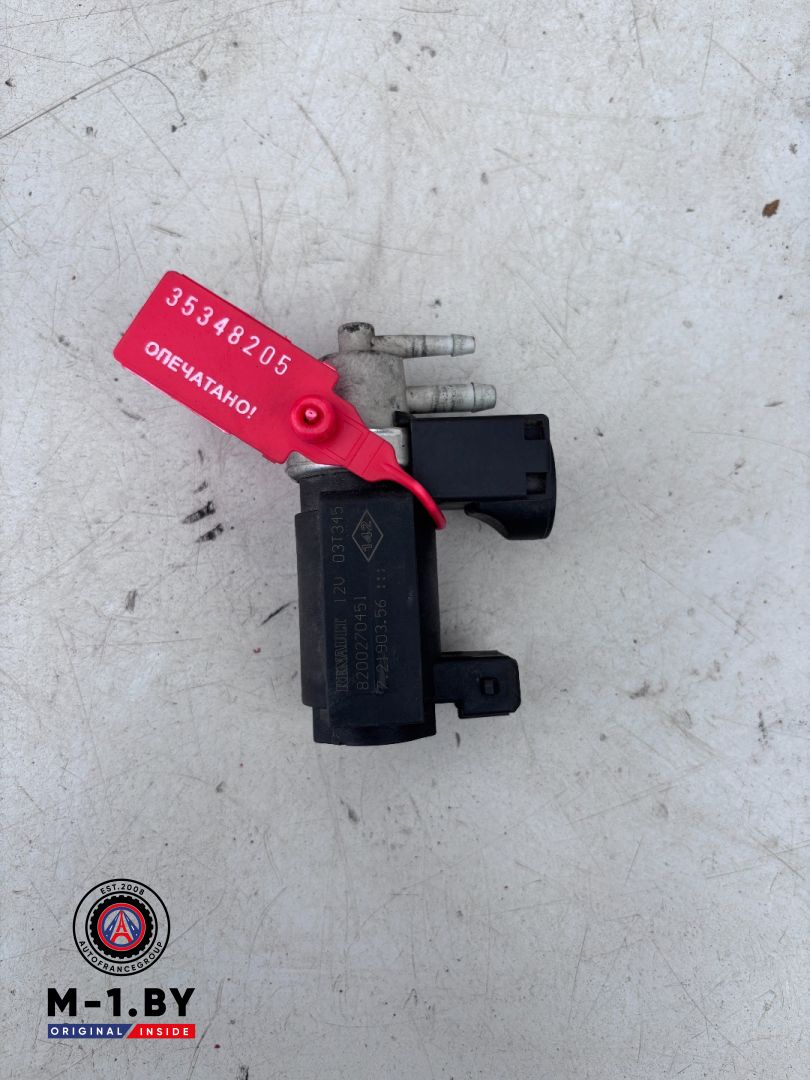 клапан управления турбиной (актуатор) Renault Megane 2 поколение (2002 - 2006), 1.9 л., дизель, 8200270451 - фото №1