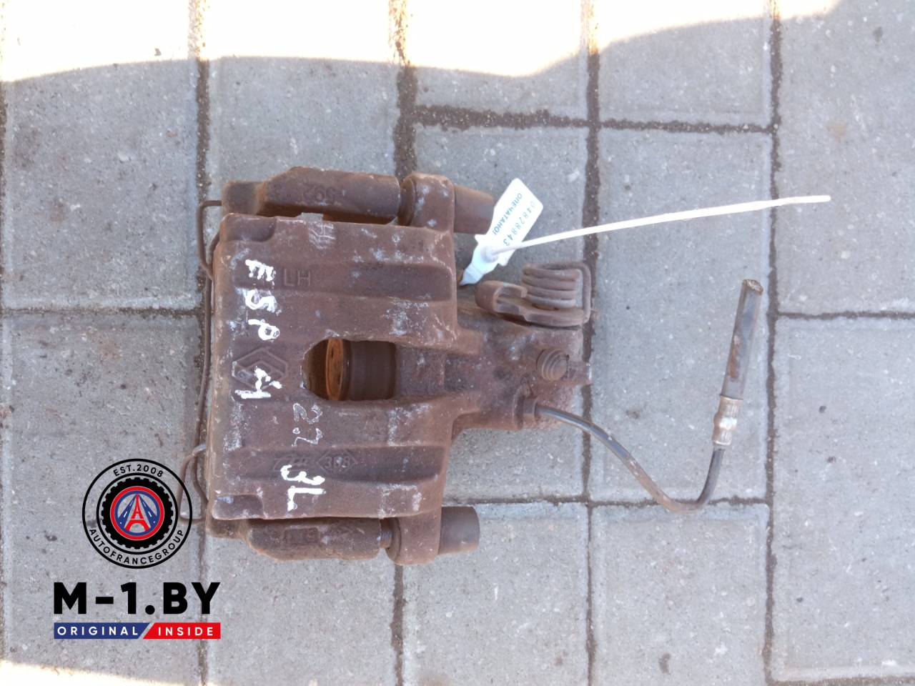 суппорт задний левый Renault Espace 4 поколение (2002 - 2006), 2.2 л., дизель - фото №1