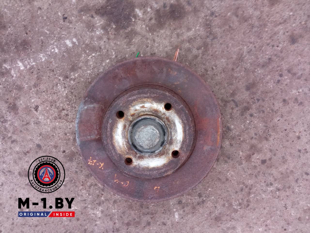 диск тормозной задний Citroen C4 1 поколение (2004 - 2008) - фото №1